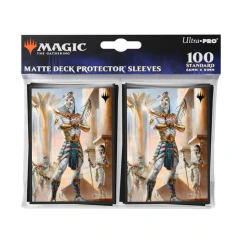 Magic the Gathering CCG: Aetherdrift 100ct Deck Protector Sleeves Commander B